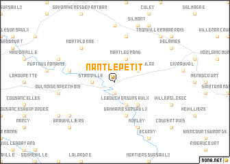 map of Nant-le-Petit