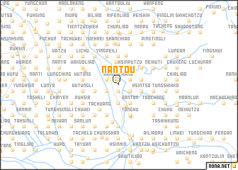 map of Nan-t\
