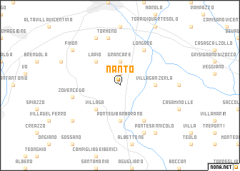 map of Nanto