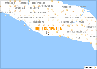 map of Nan Trompette