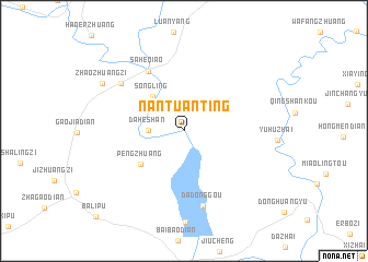 map of Nantuanting