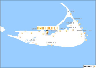 map of Nantucket