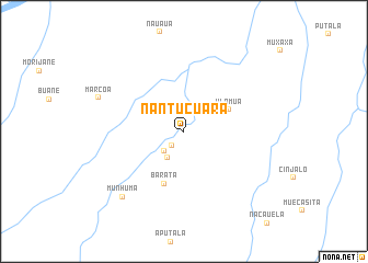 map of Nantucuara