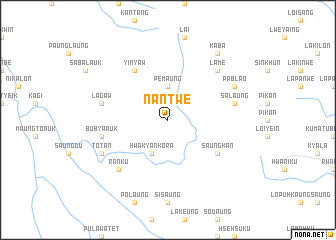 map of Nantwe