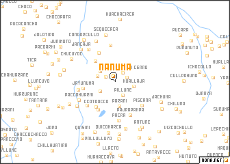 map of Ñañuma