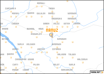 map of Nanuz