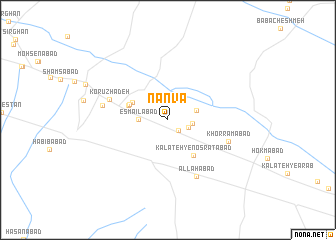map of Nānvā