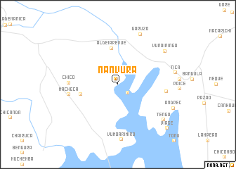 map of Nanvura