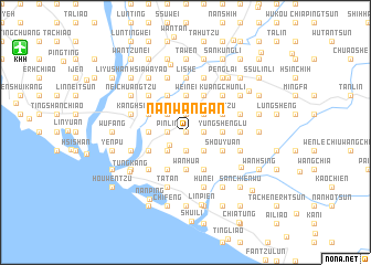 map of Nan-wang-an