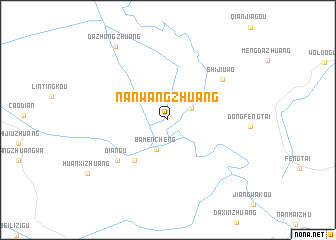 map of Nanwangzhuang
