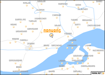 map of Nanwang