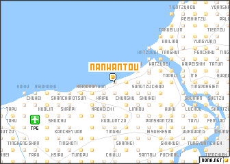 map of Nan-wan-t\