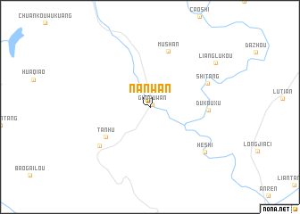 map of Nanwan