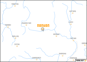 map of Nanwan