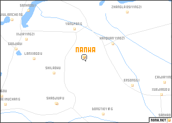 map of Nanwa