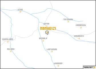 map of Nanweizi