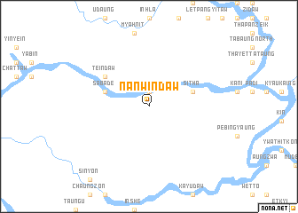 map of Nanwindaw