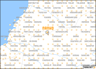 map of Nan-wo