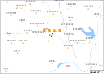 map of Nanwujia