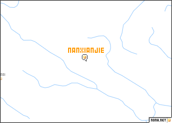 map of Nanxianjie