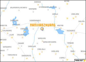 map of Nanxiaozhuang