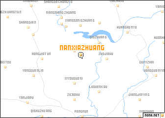 map of Nanxiazhuang