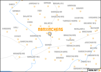 map of Nanxincheng