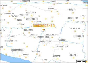 map of Nanxingzhen