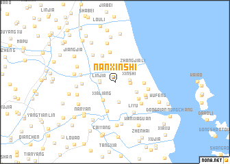 map of Nanxinshi