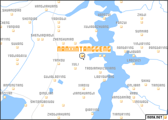 map of Nanxintanggeng