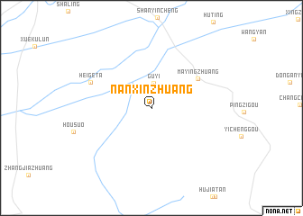 map of Nanxinzhuang