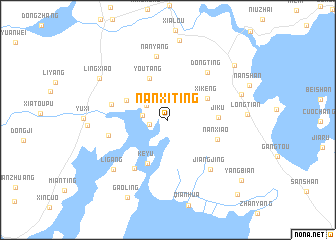 map of Nanxiting