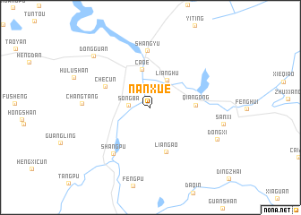 map of Nanxue