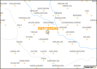 map of Nanyanghe