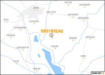 map of Nanyanghu