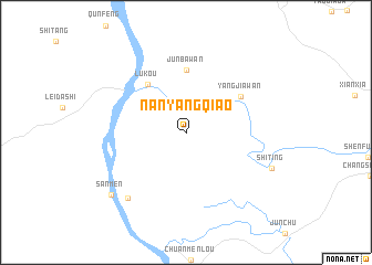 map of Nanyangqiao