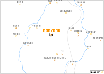 map of Nanyang