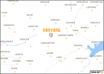 map of Nanyang