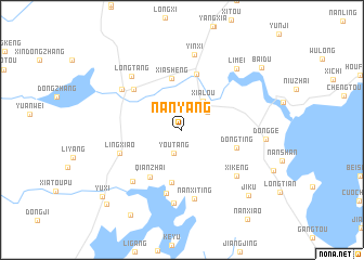 map of Nanyang