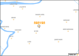 map of Nanyan