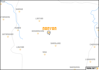 map of Nanyan