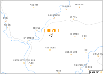 map of Nanyan