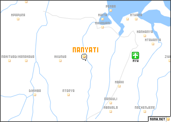 map of Nanyati