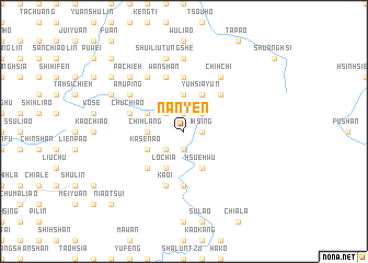 map of Nan-yen