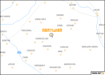 map of Nanyijian
