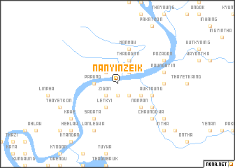 map of Nanyinzeik