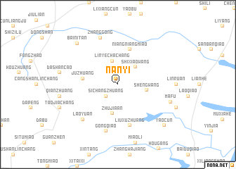 map of Nanyi