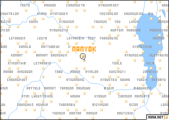 map of Nanyok