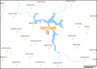 map of Nanyuan