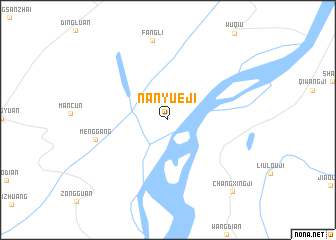 map of Nanyueji